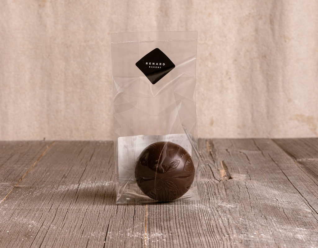 Bal voor warme chocolade melk