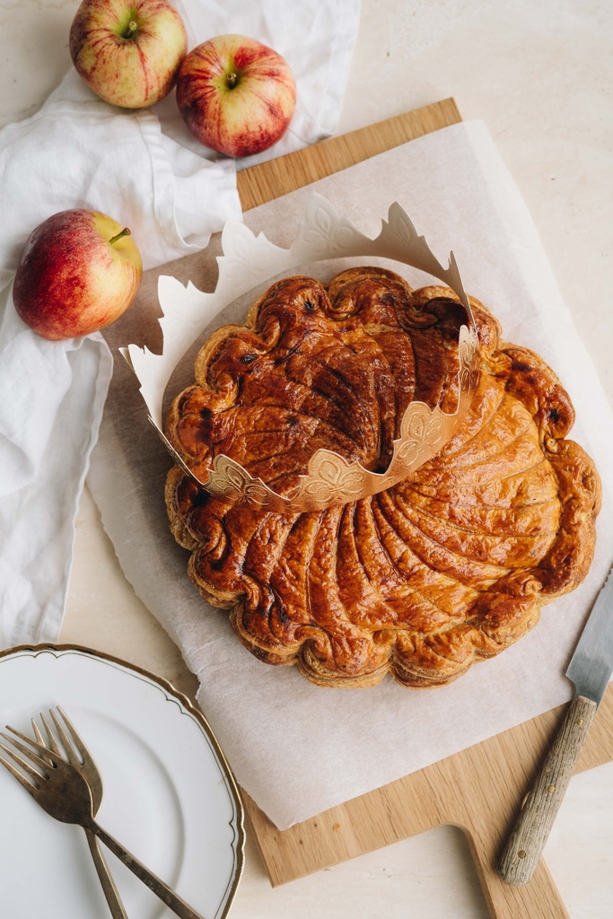 Driekoningentaart met appel 4pp