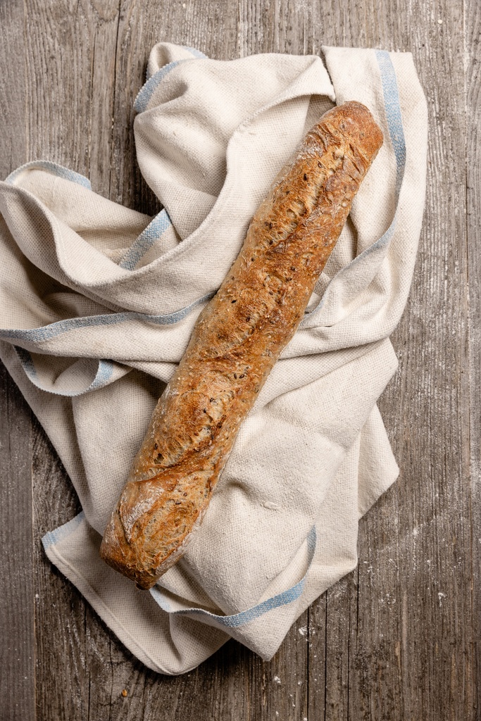 Baguette White Pre-baked 
