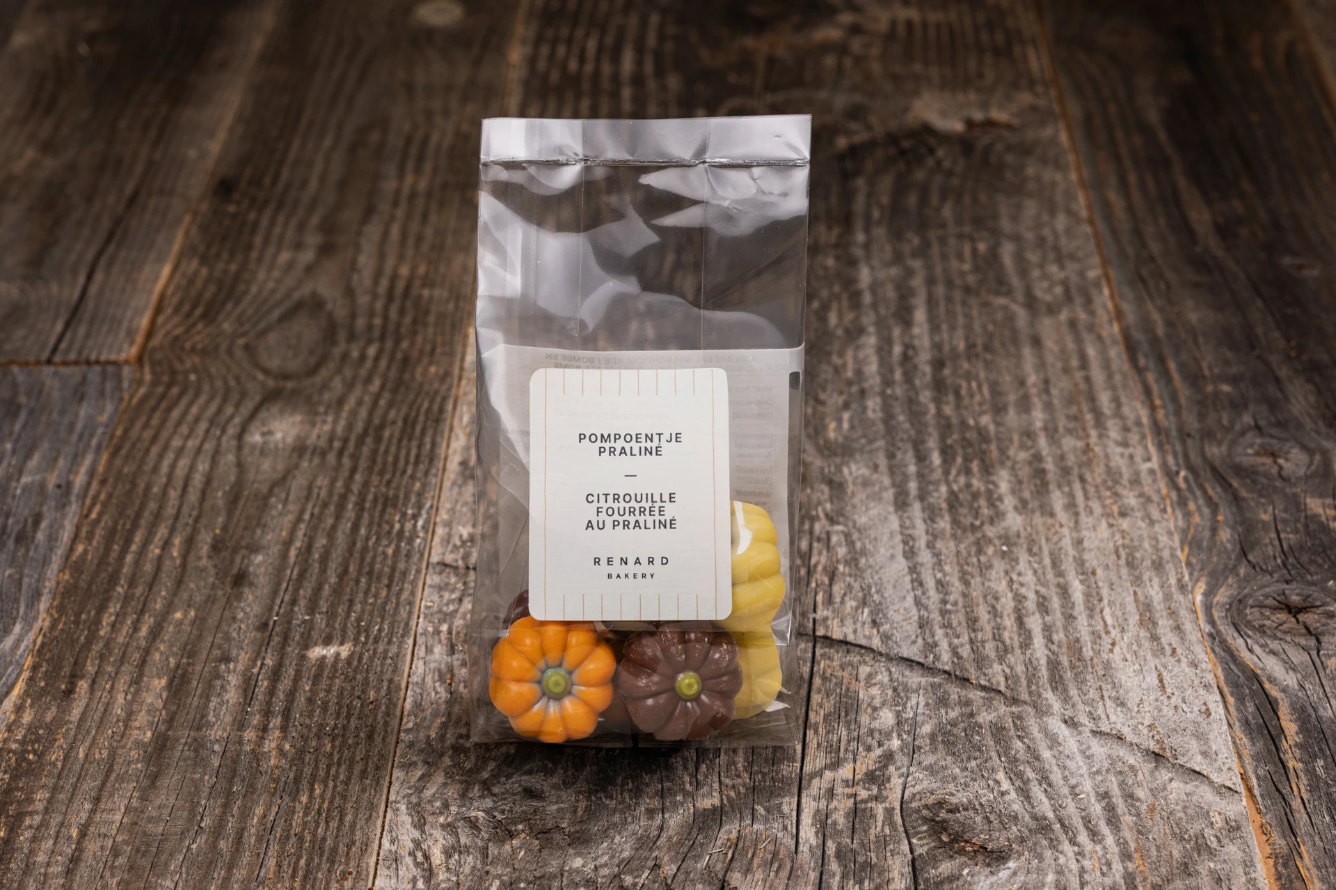 Pompoentje praliné 