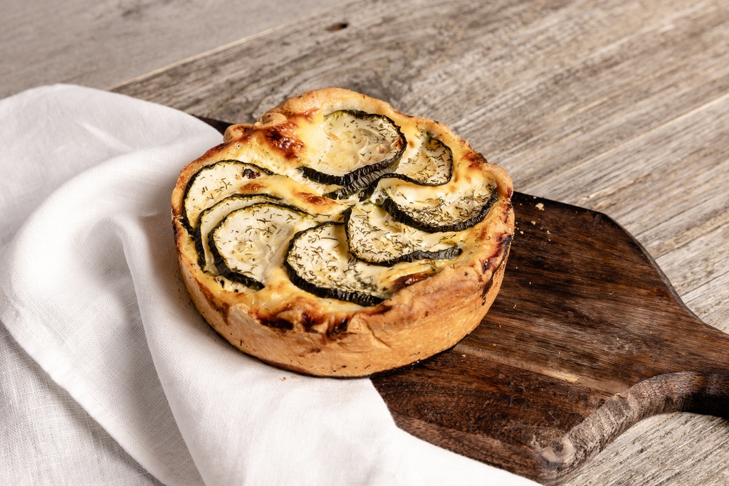 Quiche Chèvre/Courgettes Grand